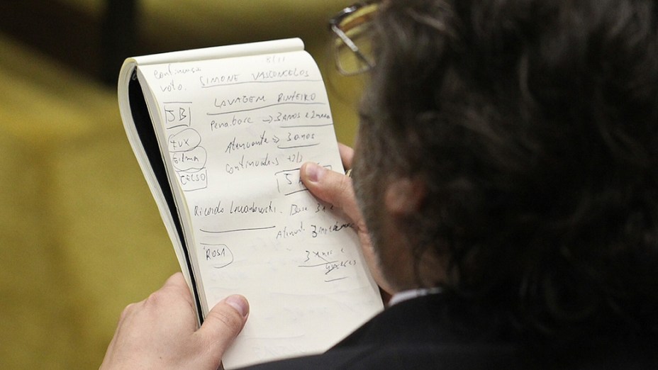 STF retoma cálculo das penas dos réus condenados no processo do mensalão, em 12/11/2012