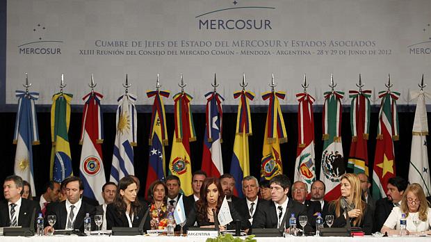 Reunião do Mercosul em Mendoza, Argentina