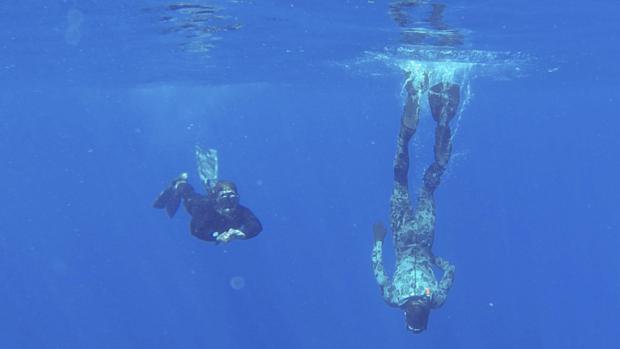 <p>Mergulhadores trabalham nas buscas pela aeronave desaparecida da Malaysia Airlines</p>