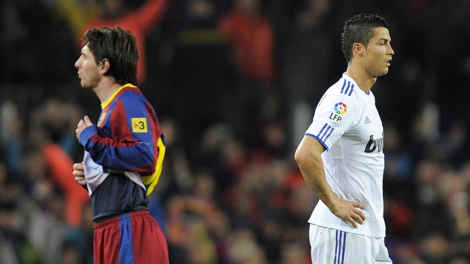 Messi e Cristiano Ronaldo - os símbolos da rivalidade entre Barcelona e Real Madrid