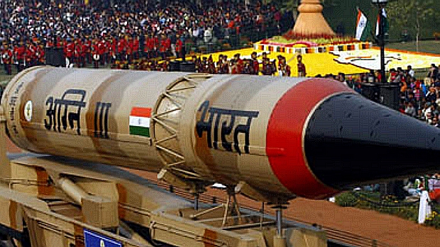 Míssil Agni indiano possui capacidade nuclear