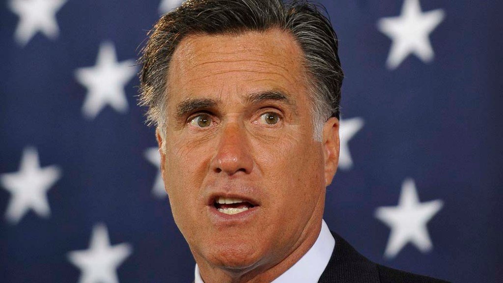 Candidato à presidência americana, Mitt Romney
