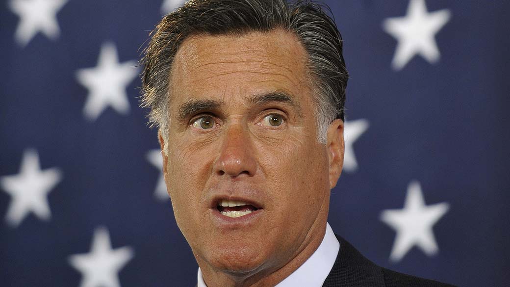Candidato à presidência americana, Mitt Romney