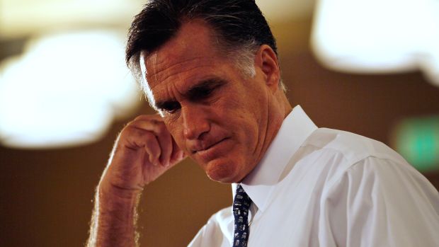O candidato republicano à Presidência dos EUA, Mitt Romney: abalo após vídeo