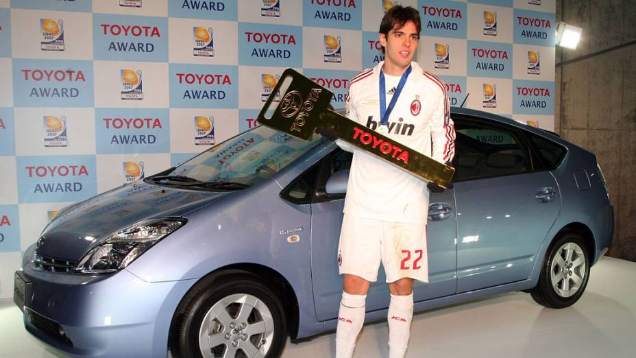 Kaká foi eleito pela Fifa o melhor jogador do Mundial de Clubes em 2007