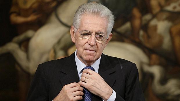 “O governo terminou, mas a culpa não é dos maias”, brincou Monti