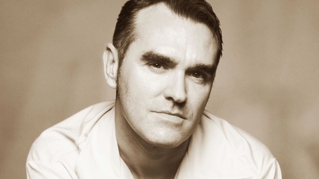 O cantor Morrissey em 2002