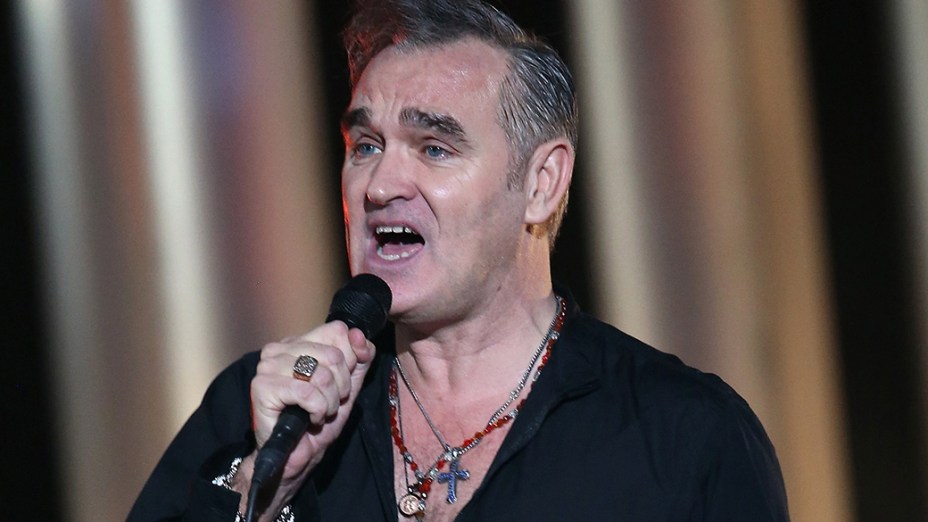 Morrissey durante show em 2013