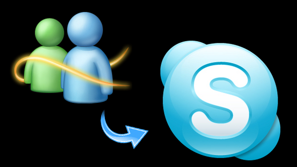 Migração do MSN ao Skype