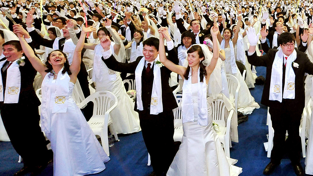 Casamento coletivo na Coreia do Sul