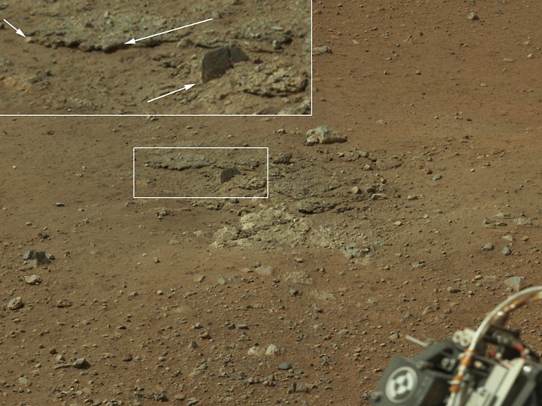 Imagens em alta resolução obtidas pelo jipe-robô Curiosity em Marte
