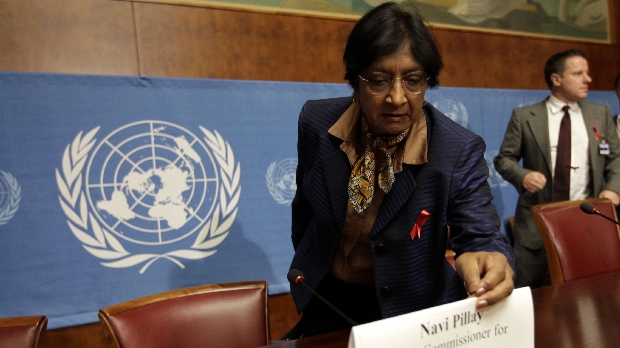 Navi Pillay, alta comissária de Direitos Humanos da ONU