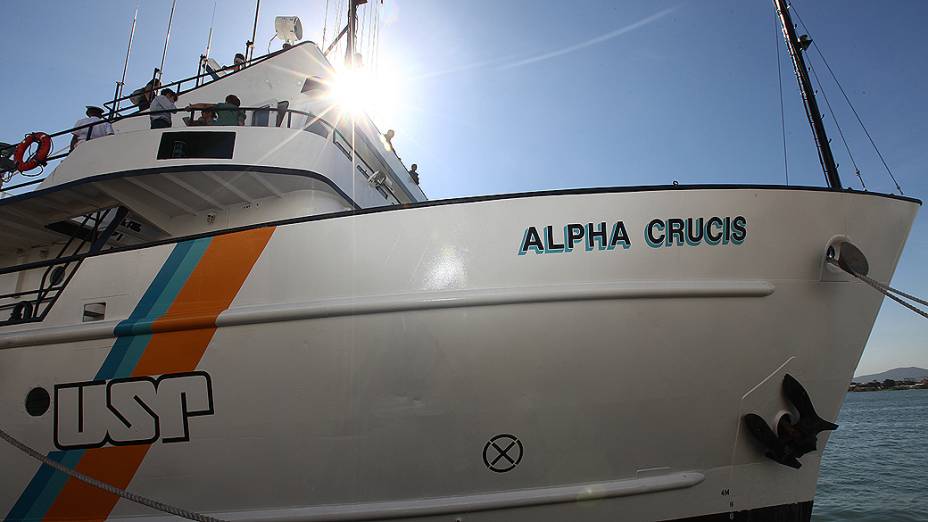 O Alpha Crucis foi inaugurado nesta quarta-feira no Porto de Santos