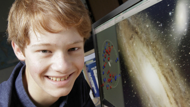 Neil Ibata, estudante francês de 15 anos e filho de astrofísico Rodrigo Ibata
