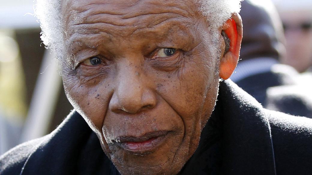 Nelson Mandela, ex-presidente da África do Sul