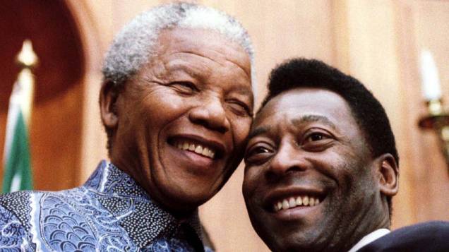 2005 - Nelson Mandela e Pelé