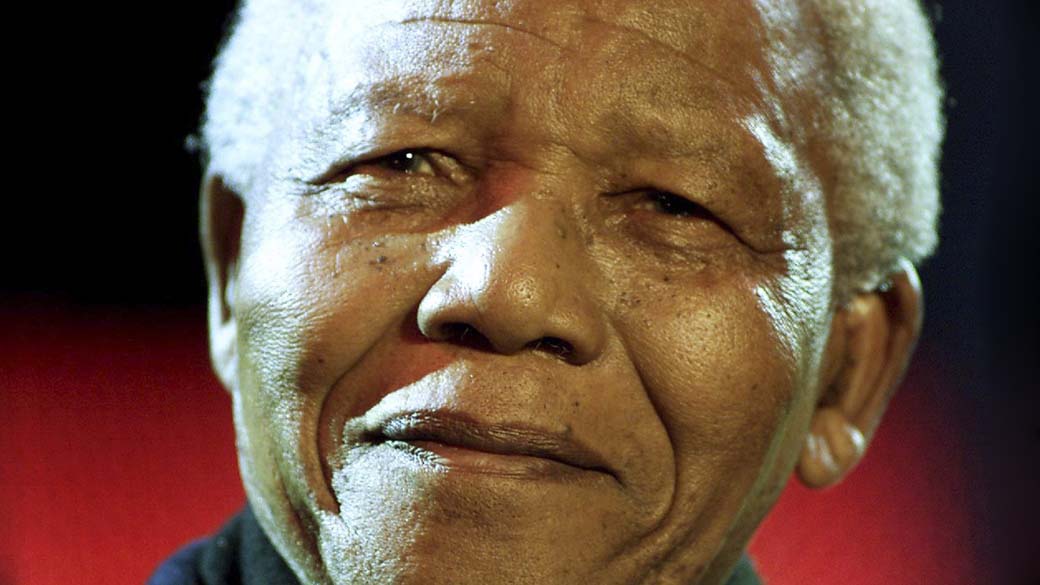 O ex-presidente sul-africano Nelson Mandela