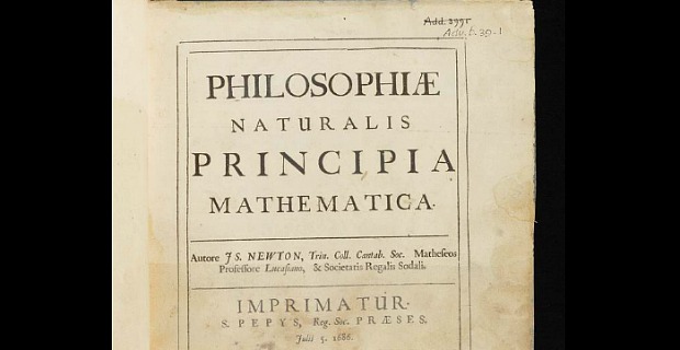 Principia Mathematica, escrito por Isaac Newton, é considerado um dos trabalhos mais importantes da história da ciência. Só foi alterado 300 anos depois de sua publicação, pela lei da relatividade do físico alemão Albert Einstein