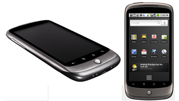 O Nexus One foi produzido em parceria com a taiwanesa HTC