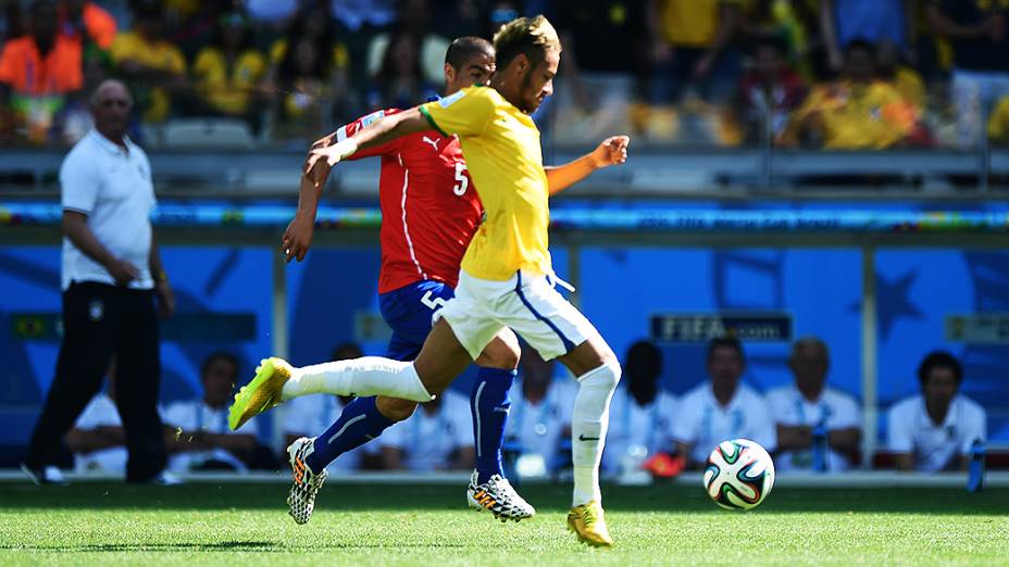 Partida entre Brasil e Chile, em Minas Gerais