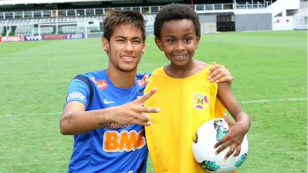 Neymar em participação especial na novela Carrossel