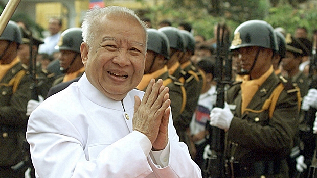 Norodom Sihanouk, ex-rei do Camboja