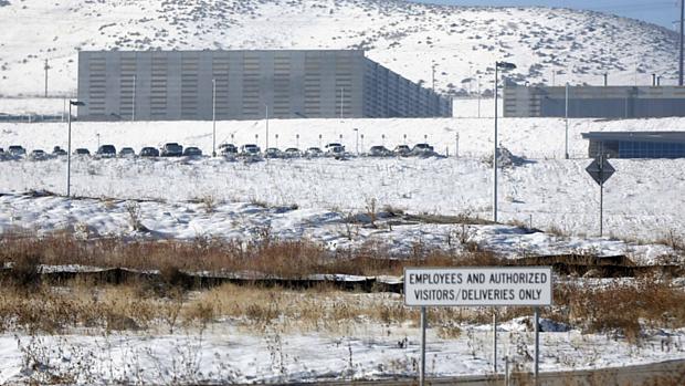Instalações da NSA em Bluffdale, cerca de 40 km ao sul de Salt Lake City, no estado americano de Utah