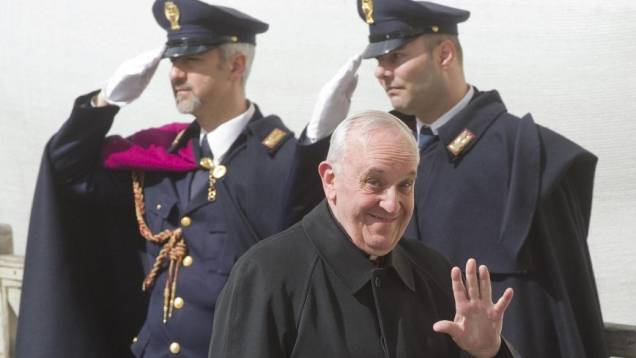 O cardeal argentino Jorge Mário Bergoglio