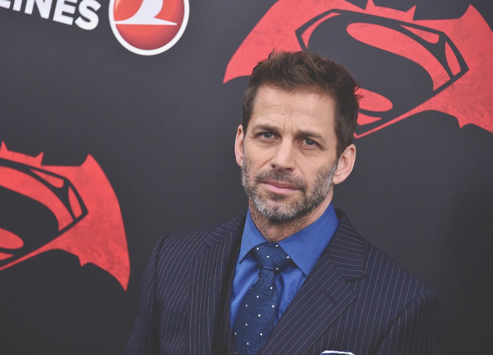 O diretor Zack Snyder no lançamento de 'Batman V Superman: A Origem da Justiça', em Nova York