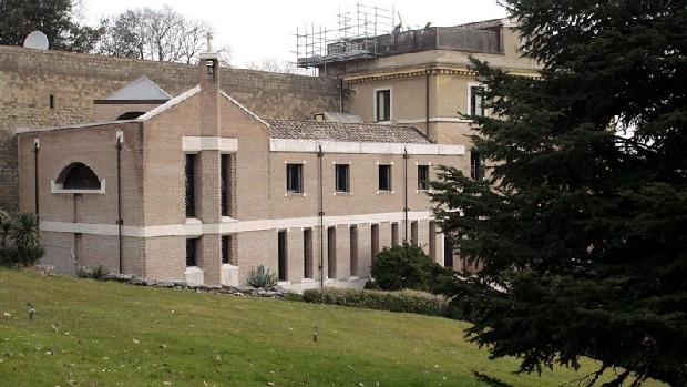 O Mosteiro de Mater Ecclesia, no Vaticano, passa por reformas para receber definitivamente Bento XVI