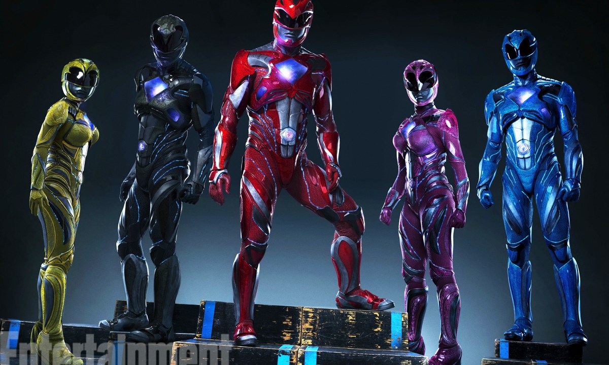 O novo uniforme dos Power Rangers