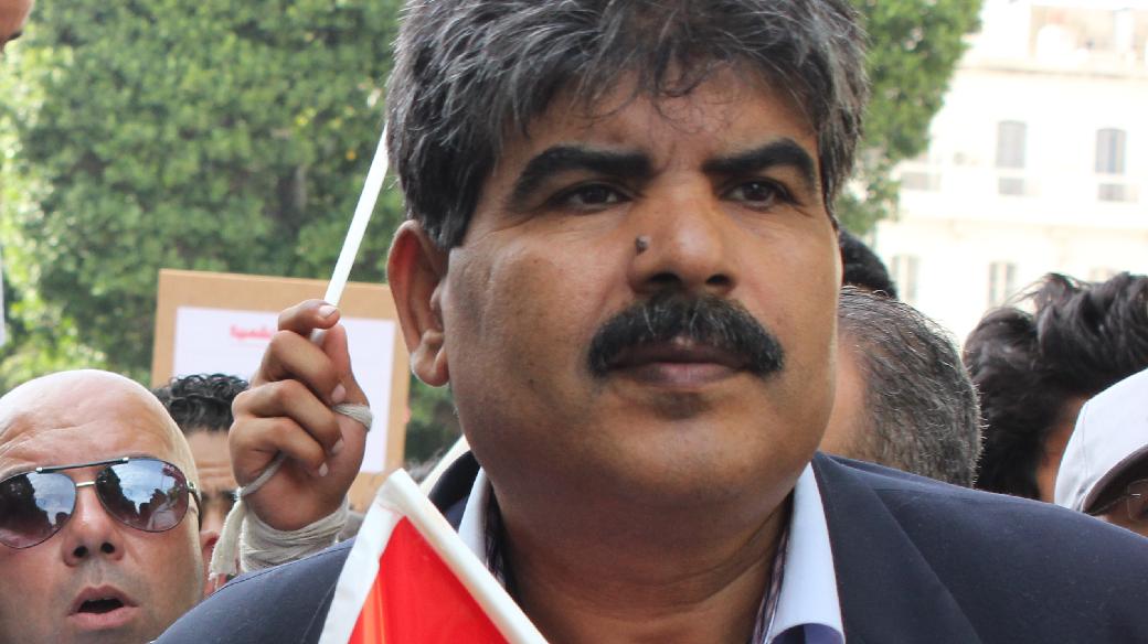 O político de oposição da Tunísia Mohamed Brahmi em imagem de outubro de 2012