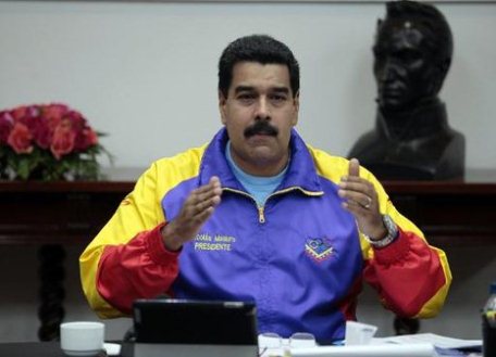 O presidente Nicolás Maduro