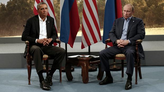 Barack Obama e Vladimir Putin se reuniram para discutir guerra civil na Síria