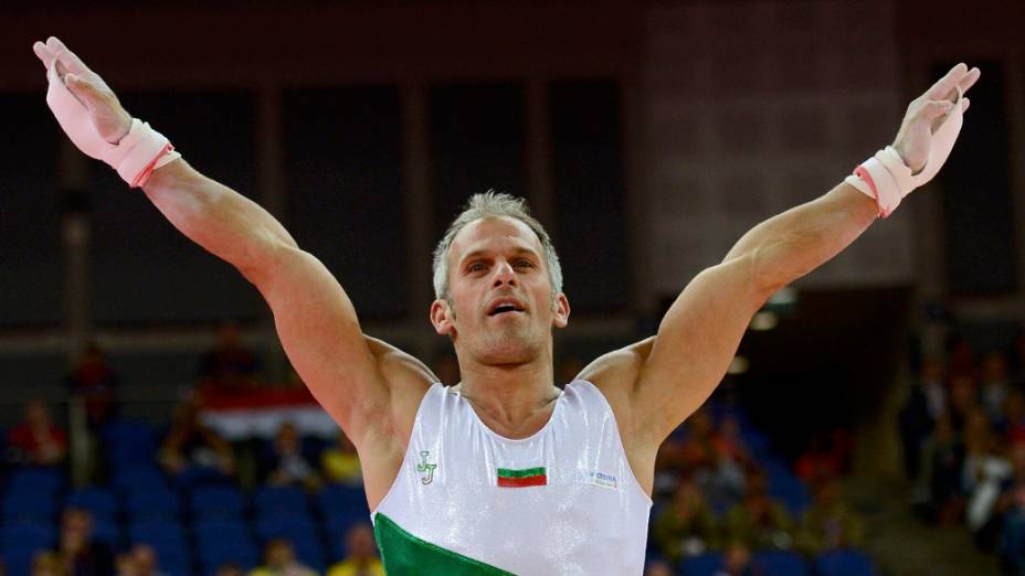 Jordan Jovtchev, da Bulgária, durante qualificação da ginástica, em 28/07/2012