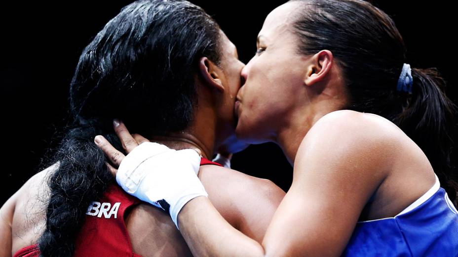Pugilista brasileira, Erika Matos fez a estreia do boxe feminino do Brasil em Jogos Olímpicos mas acabou sendo superada nos pontos, pela venezuelana Karlha Magliocco em 05/08/2012