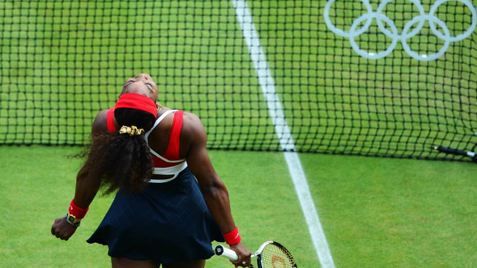 Serena Williams vence Maria Sharapova e conquista a medalha de ouro nos Jogos Olímpicos de Londres 2012