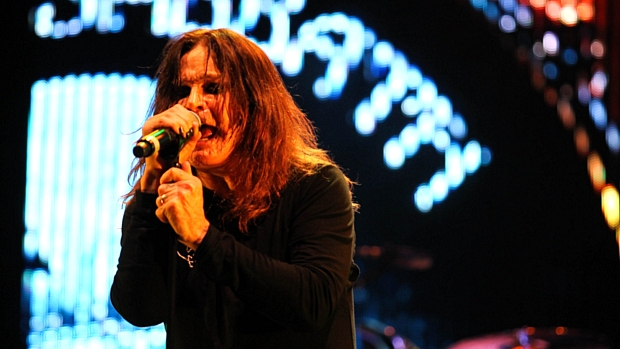 Ozzy Osbourne em show do Black Sabbath em São Paulo