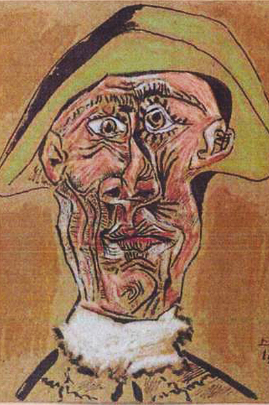 Obra "Tete dArlequin", de Pablo Picasso, furtada do museu Kunsthal, em Roterdã, durante a madrugada, anunciou a polícia holandesa na manhã desta terça-feira