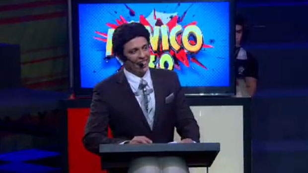 Wellington Muniz, o Ceará, imita Silvio Santos no Pânico na Band