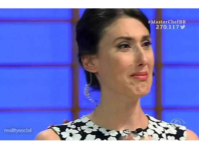 Paola Carosella vai às lágrimas com eliminação de Lucas do MasterChef