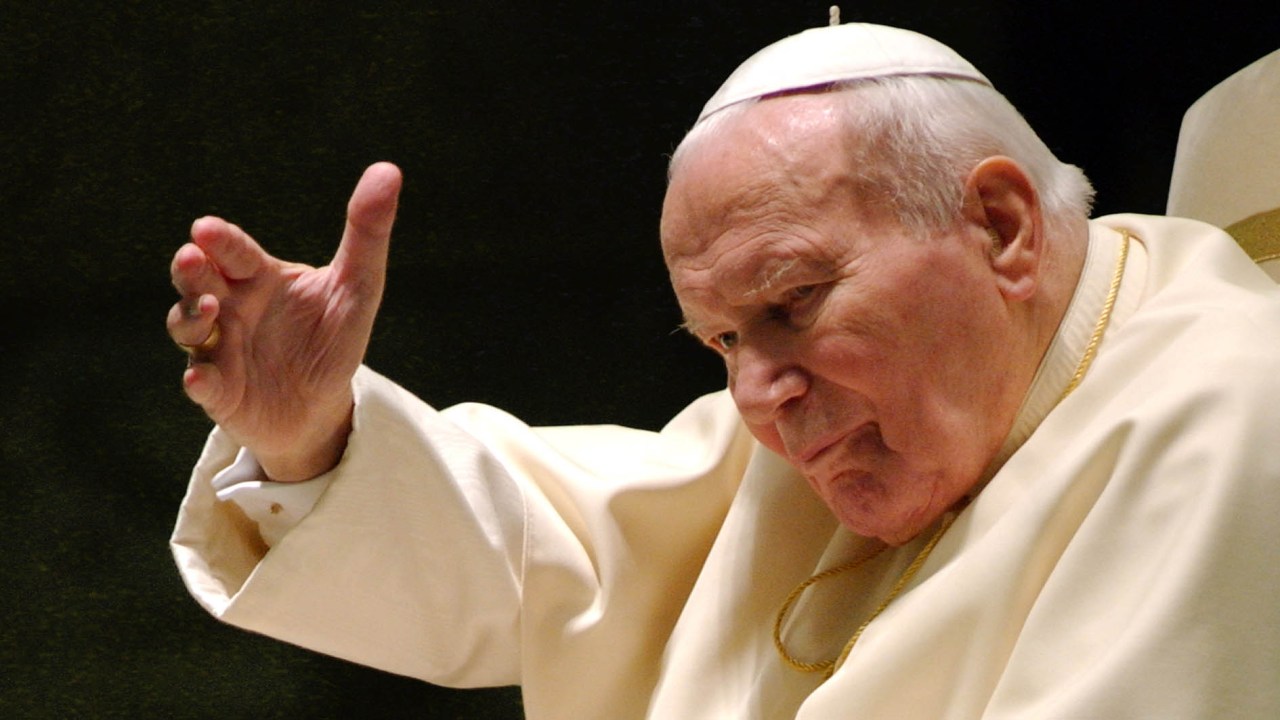 O papa João Paulo II