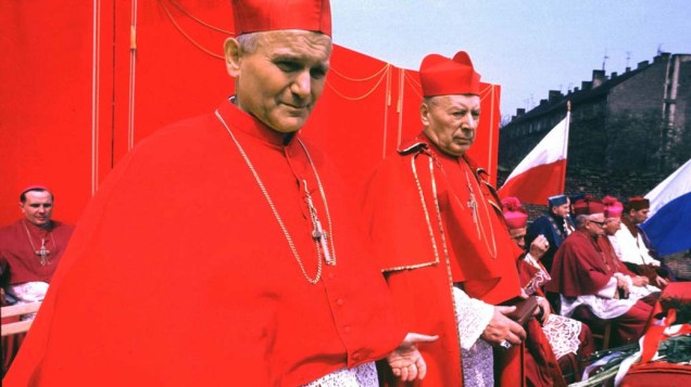 1970 – Cardeal Karol Wojtyla em Czestochowa, Polônia