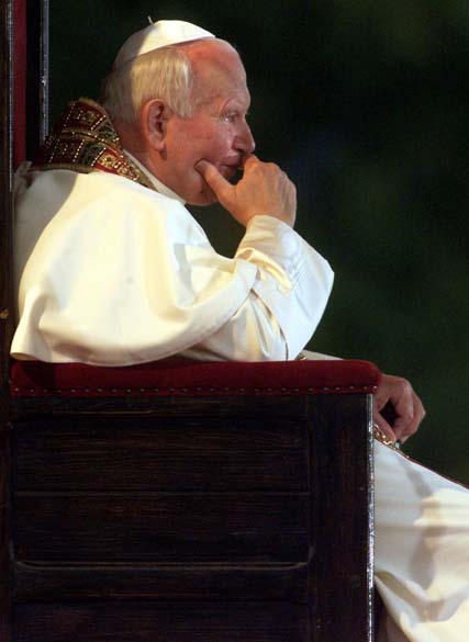 1998 - Papa João Paulo II no Santuário de Nossa Senhora na Croácia