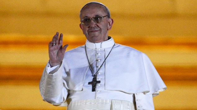 Papa Francisco na Praça São Pedro, no Vaticano