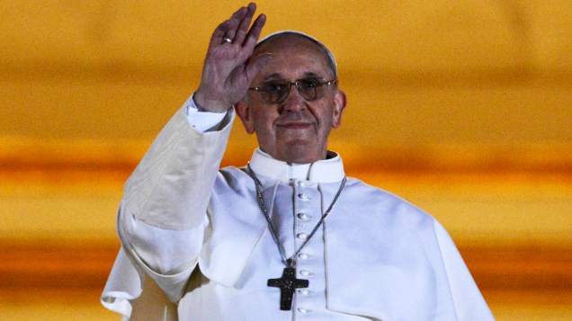 Papa Francisco na Praça São Pedro, no Vaticano