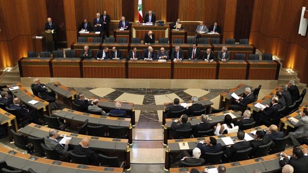 O Parlamento libanês se reuniu nesta sexta-feira