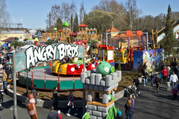 Jogo Angry Birds ganha versão em parque temático