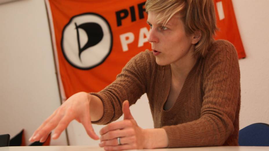 Christiane Schinkel, vice-presidente dos piratas em Berlim