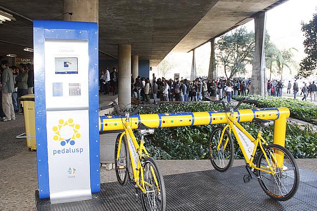Bicicletas do projeto PedalUSP
